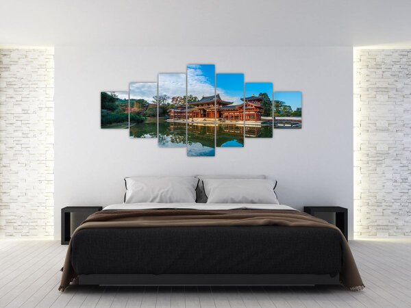 Obraz - Chrám Byodo-in, Japonsko (210x100 cm)