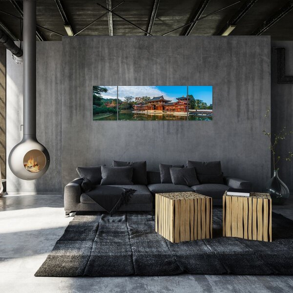 Obraz - Chrám Byodo-in, Japonsko (170x50 cm)