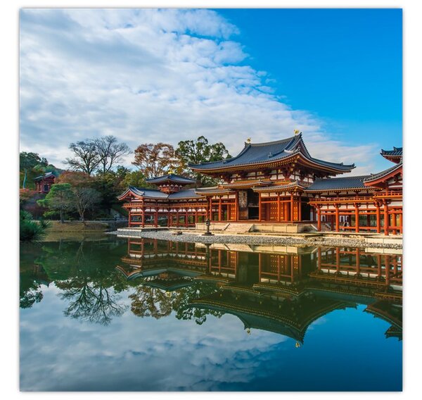 Obraz - Chrám Byodo-in, Japonsko (30x30 cm)