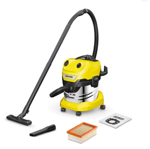 Kärcher WD 4 S V-20/5/22 20 l Bubnový vysavač Suché a mokré 1000 W Bezsáčkové