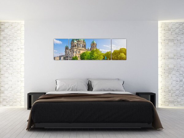 Obraz - Berlínský dóm (170x50 cm)