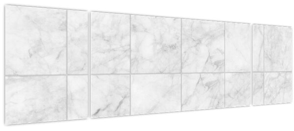 Obraz - Mramorové dlaždice (170x50 cm)