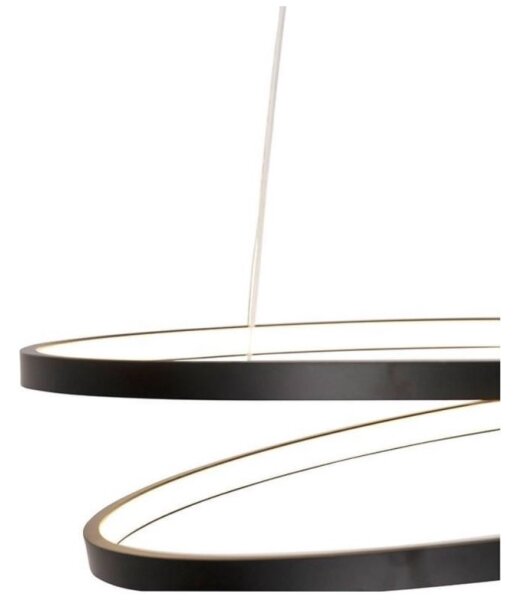 Paul Neuhaus 2472-18 - LED Stmívatelný lustr na lanku ROMAN LED/30W/230V černá
