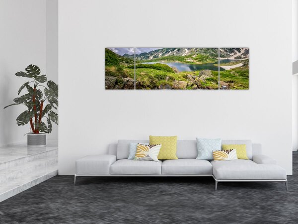 Obraz - Pohled na horu Rila (170x50 cm)