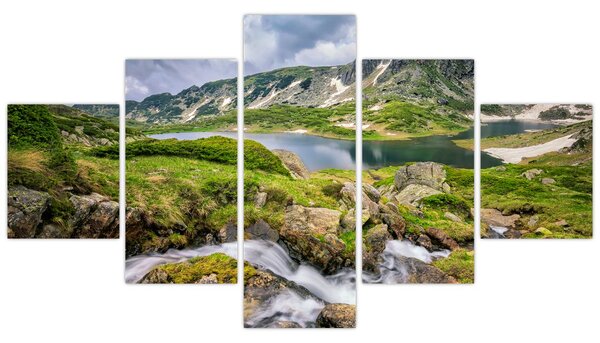 Obraz - Pohled na horu Rila (125x70 cm)