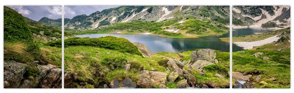 Obraz - Pohled na horu Rila (170x50 cm)