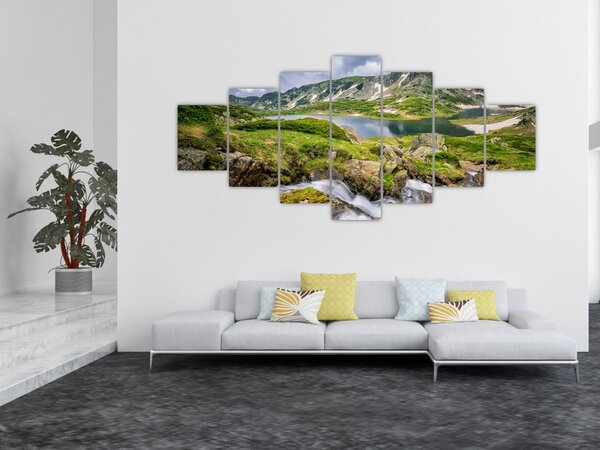 Obraz - Pohled na horu Rila (210x100 cm)