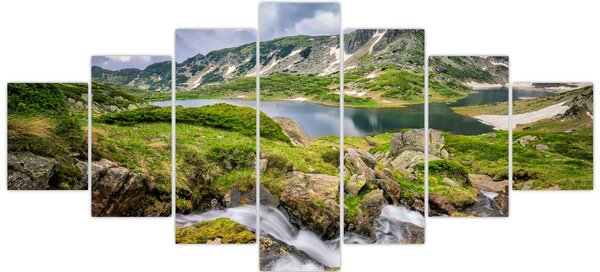 Obraz - Pohled na horu Rila (210x100 cm)