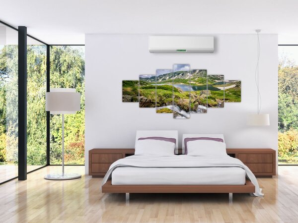 Obraz - Pohled na horu Rila (210x100 cm)