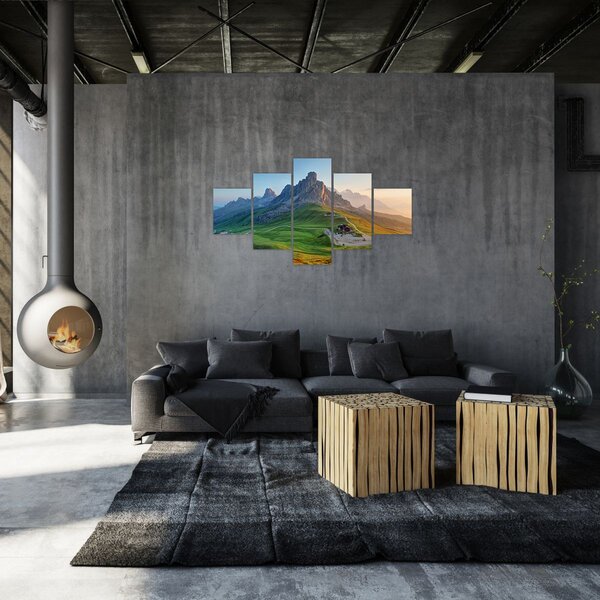 Obraz - Dolomity (125x70 cm)