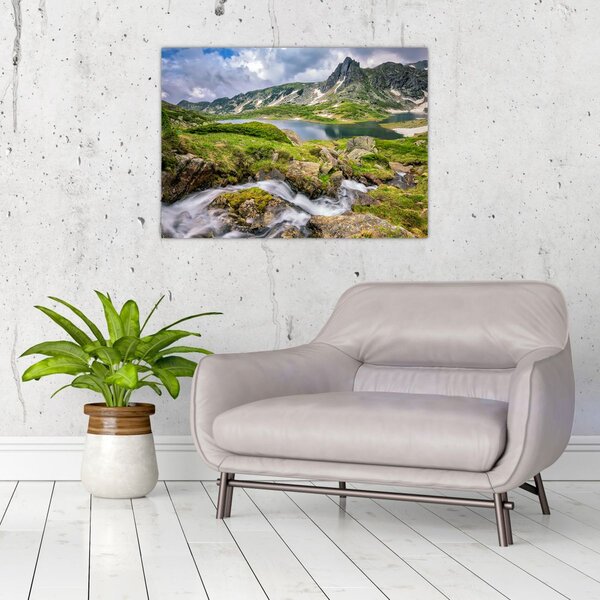 Obraz - Pohled na horu Rila (70x50 cm)