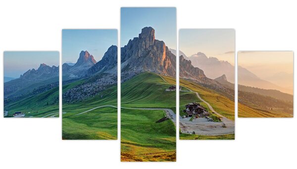 Obraz - Dolomity (125x70 cm)
