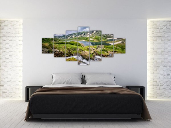 Obraz - Pohled na horu Rila (210x100 cm)