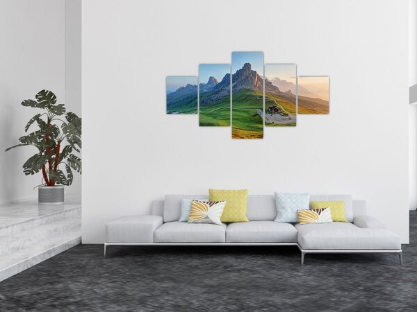 Obraz - Dolomity (125x70 cm)