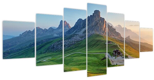 Obraz - Dolomity (210x100 cm)