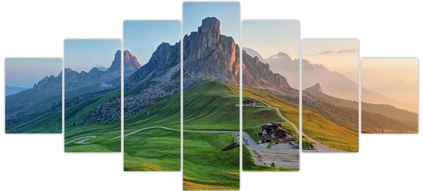 Obraz - Dolomity (210x100 cm)
