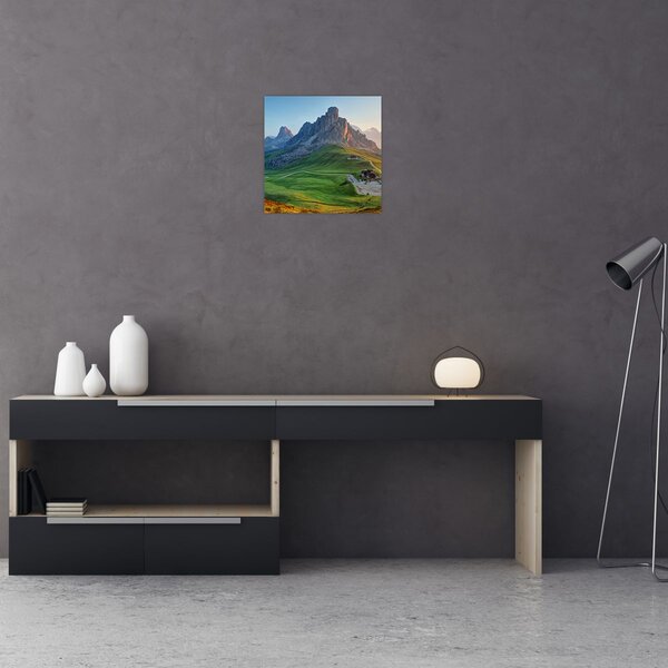 Obraz - Dolomity (30x30 cm)