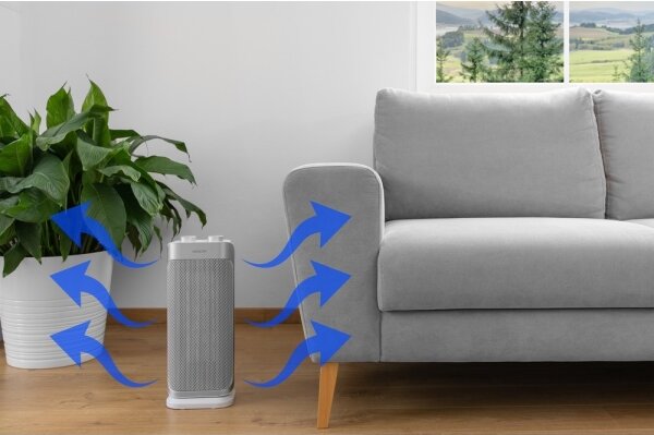 Sencor - Keramický ventilátor s topným tělesem a termostatem 1000/2000W/230V