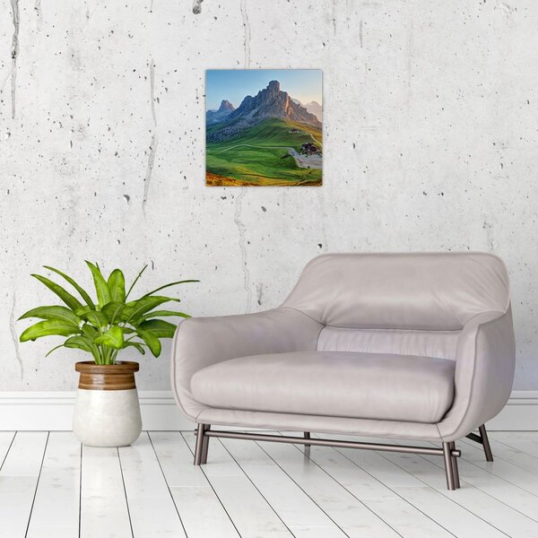 Obraz - Dolomity (30x30 cm)