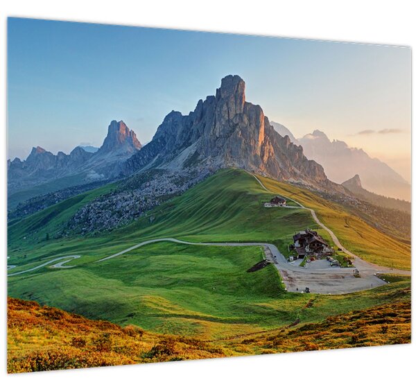 Obraz - Dolomity (70x50 cm)
