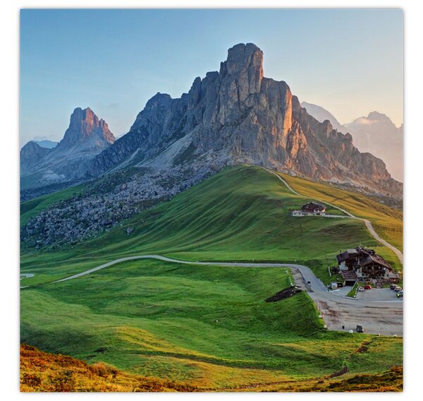 Obraz - Dolomity (30x30 cm)