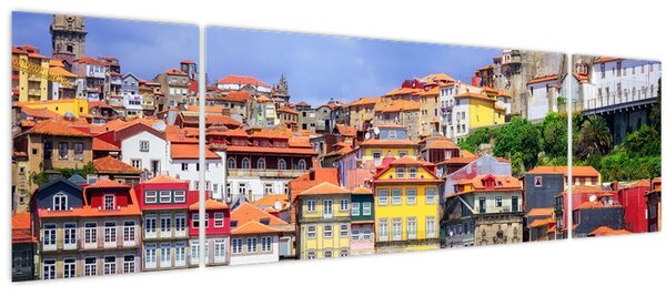 Obraz - Ribeira, Portugalsko (170x50 cm)