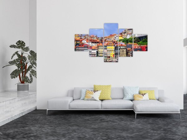 Obraz - Ribeira, Portugalsko (125x70 cm)