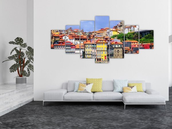 Obraz - Ribeira, Portugalsko (210x100 cm)