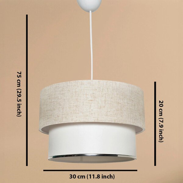 ZÁVĚSNÉ SVÍTIDLO, 30/75 cm P & B - Online Only svítidla, Online Only