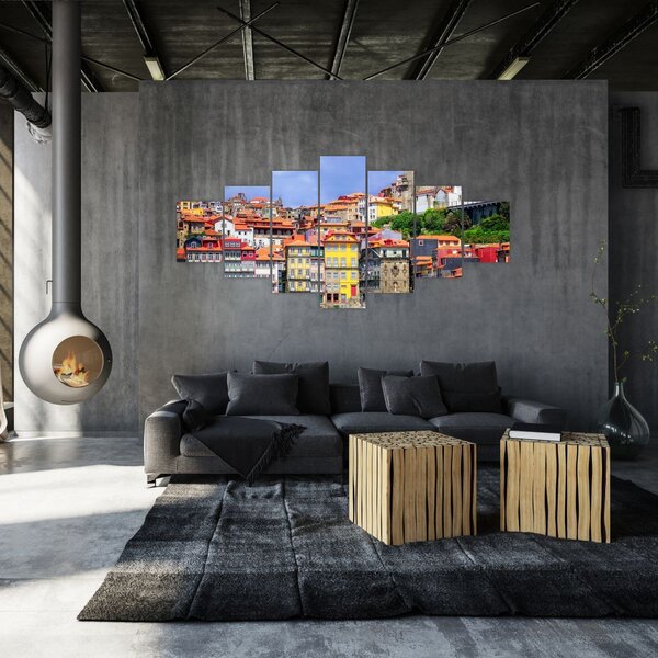 Obraz - Ribeira, Portugalsko (210x100 cm)
