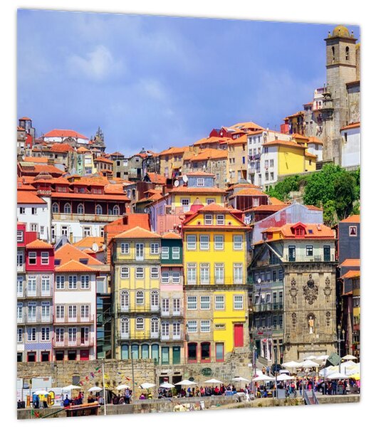 Obraz - Ribeira, Portugalsko (30x30 cm)