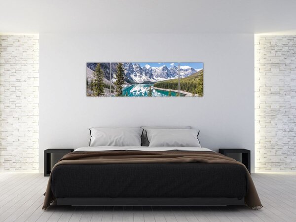 Obraz - Národní park Banff (170x50 cm)