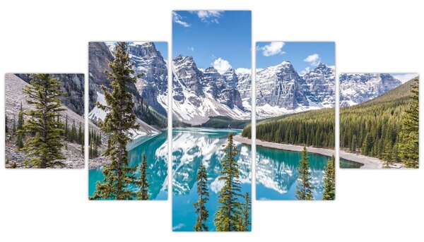 Obraz - Národní park Banff (125x70 cm)