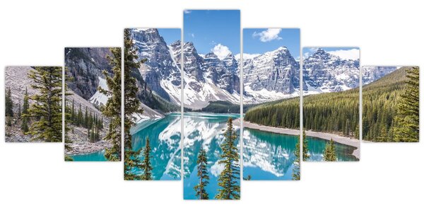Obraz - Národní park Banff (210x100 cm)