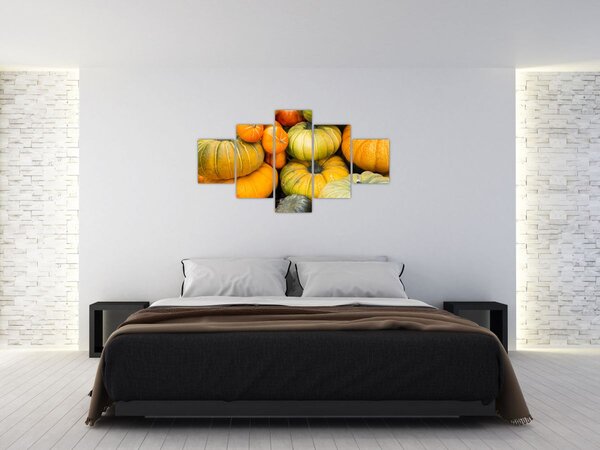 Obraz - Podzimní dýně (125x70 cm)