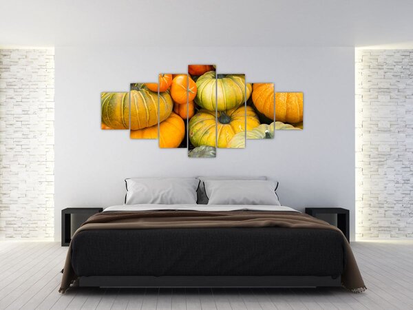 Obraz - Podzimní dýně (210x100 cm)