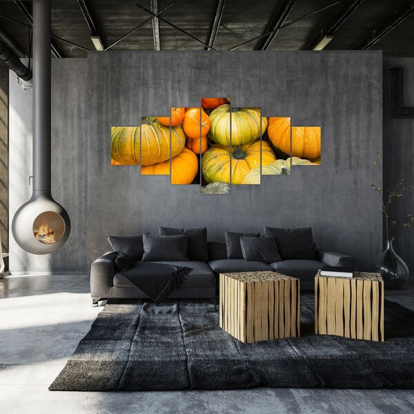 Obraz - Podzimní dýně (210x100 cm)