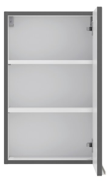 ZÁVĚSNÁ SKŘÍŇKA, šedá, 40/64/20 cm Held - Závěsné skříňky do koupelny, Online Only
