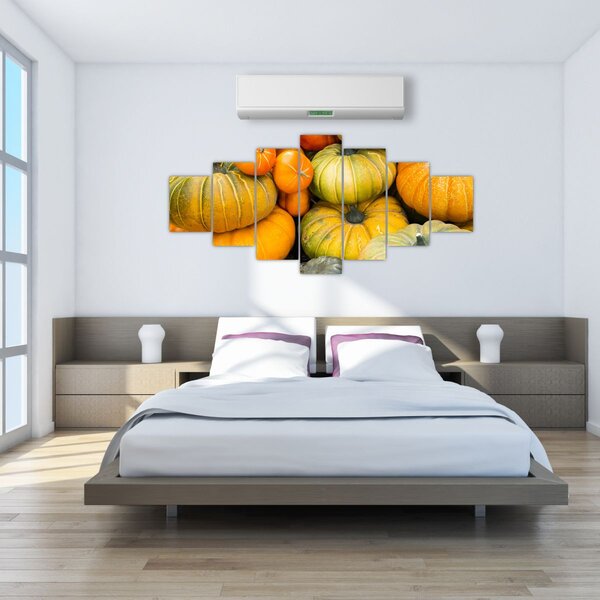 Obraz - Podzimní dýně (210x100 cm)