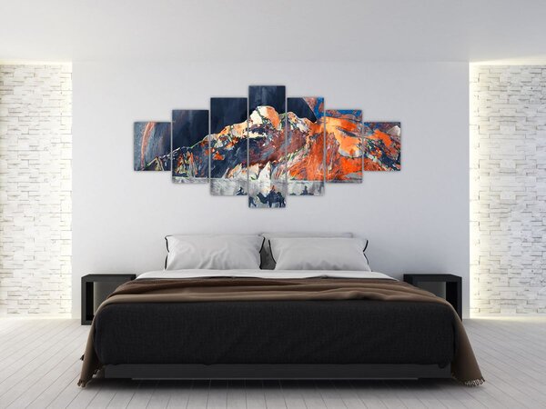 Obraz - Ilustrace potníků (210x100 cm)