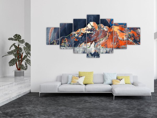 Obraz - Ilustrace potníků (210x100 cm)