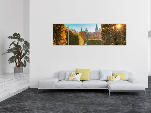 Obraz - Valdštejnský palác (170x50 cm)