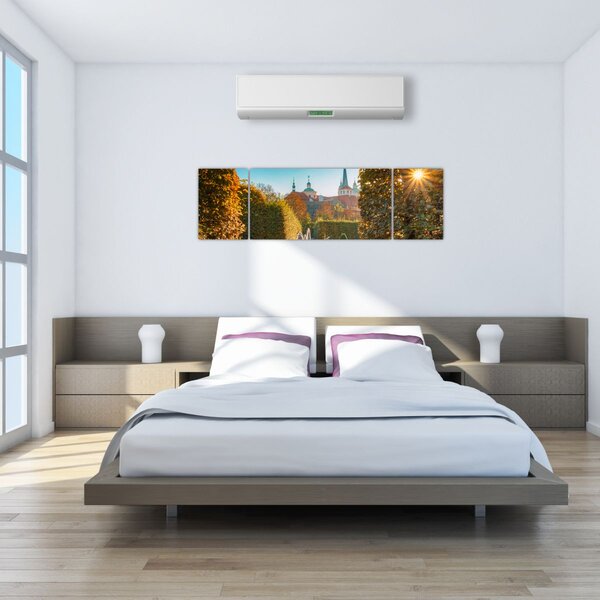 Obraz - Valdštejnský palác (170x50 cm)