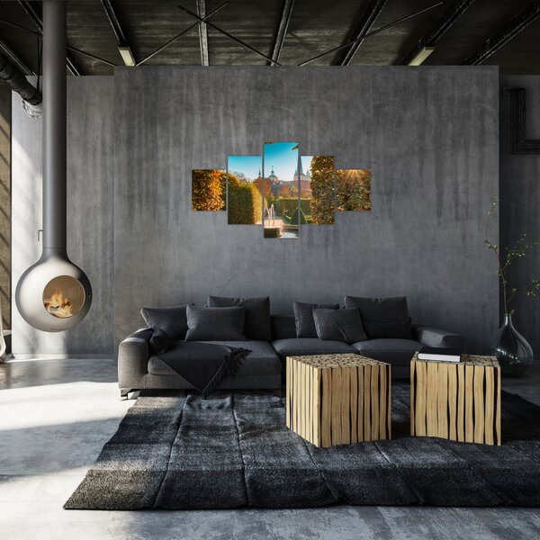 Obraz - Valdštejnský palác (125x70 cm)