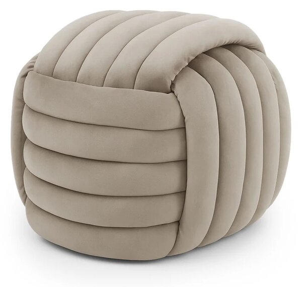 Designový taburet NUMA - béžový