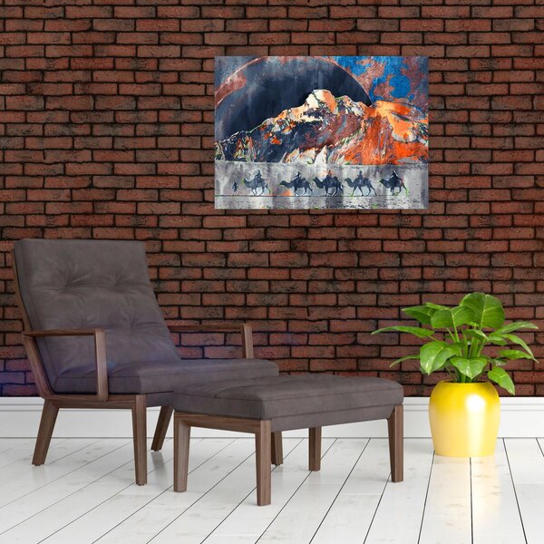 Obraz - Ilustrace potníků (70x50 cm)