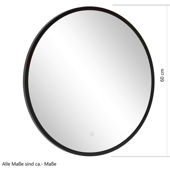 NÁSTĚNNÉ ZRCADLO 60/60 cm Held, Online Only