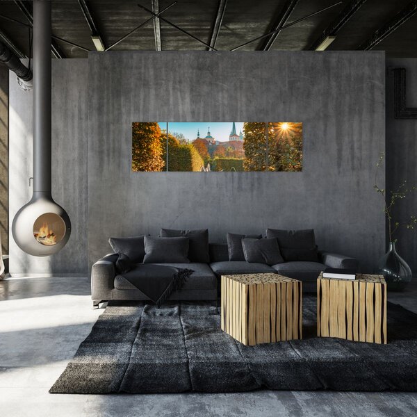 Obraz - Valdštejnský palác (170x50 cm)