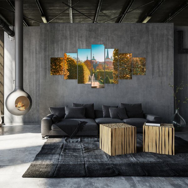 Obraz - Valdštejnský palác (210x100 cm)