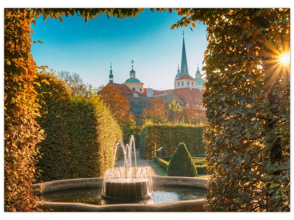 Obraz - Valdštejnský palác (70x50 cm)